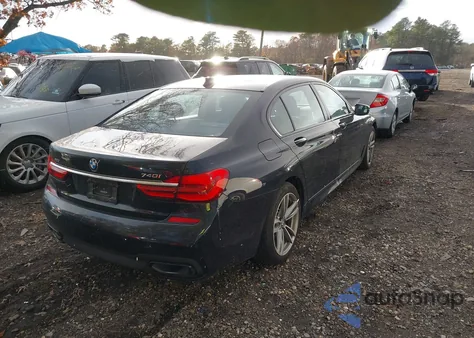 2019 BMW 740I xDrive from USA, damaged, VIN WBA7E4C56KGV70137